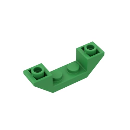 Gobricks 32802 Slope Brick 1x4 Reverse Sloped Brick 20 Stück GDS-2226 Kompatibel mit Lego Bausteinen, Farbe: Hellgrün 37 von XYEIUGO