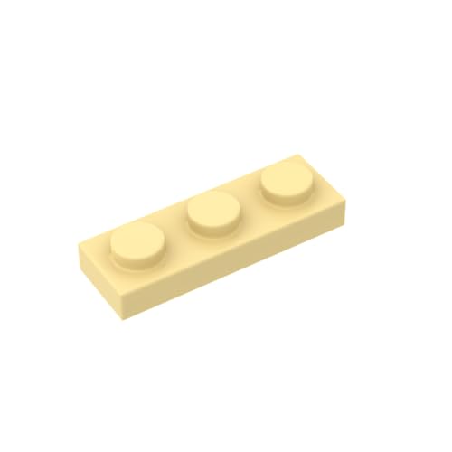 Gobricks 3623 Fundamentplatte Platte 1x3 3623 100 Teile GDS-503 Kompatibel mit Lego Bausteinen, Farbe: Hellgelb 029 Gobricks 3623 Fundamentplatte Platte 1x3 3623 100 Teile GDS-503 Kompatibel mit Lego Bausteinen, Farbe: Hellgelb 029 von XYEIUGO
