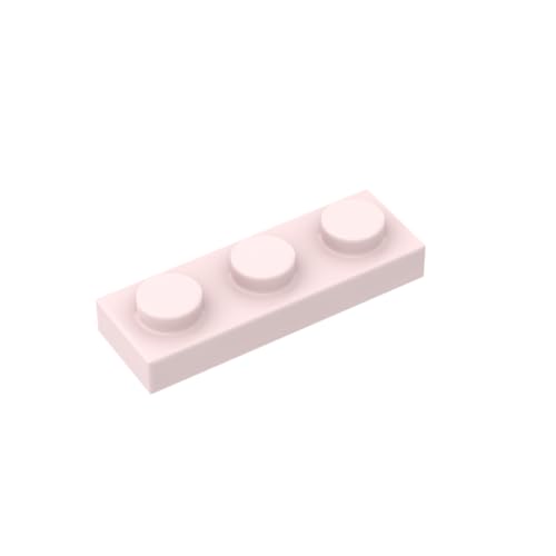 Gobricks 3623 Fundamentplatte Platte 1x3 3623 100 Teile GDS-503 Kompatibel mit Lego Bausteinen, Farbe: Hellrosa 017 Gobricks 3623 Fundamentplatte Platte 1x3 3623 100 Teile GDS-503 Kompatibel mit Lego Bausteinen, Farbe: Hellrosa 017 von XYEIUGO