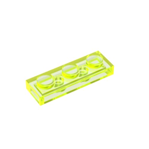 Gobricks 3623 Fundamentplatte Platte 1x3 3623 100 Teile GDS-503 Kompatibel mit Lego Bausteinen, Farbe: Trans Neon Grün 141 Gobricks 3623 Fundamentplatte Platte 1x3 3623 100 Teile GDS-503 Kompatibel mit Lego Bausteinen, Farbe: Trans Neon Grün 141 von XYEIUGO