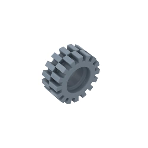 Gobricks 3641 Radreifen, 15 x 6, gekröpfte Lauffläche, klein, 50 Stück, GDS-1071, kompatibel mit Lego Bausteinen, Farbe: Sandblau 054 Gobricks 3641 Radreifen, 15 x 6, gekröpfte Lauffläche, klein, 50 Stück, GDS-1071, kompatibel mit Lego Bausteinen, Farbe: Sandblau 054 von XYEIUGO