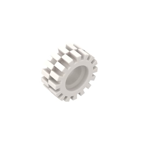 Gobricks 3641 Radreifen 15 x 6 Offset-Lauffläche klein 50 Stück GDS-1071 Kompatibel mit Lego Bausteinen, Farbe:Weiß 090 Gobricks 3641 Radreifen 15 x 6 Offset-Lauffläche klein 50 Stück GDS-1071 Kompatibel mit Lego Bausteinen, Farbe:Weiß 090 von XYEIUGO
