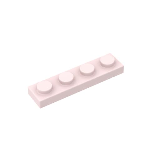Gobricks 3710 Fundamentplatte, 1 x 4, 3710, 100 Teile, GDS-504, kompatibel mit Lego Bausteinen, Farbe: Hellrosa 017 Gobricks 3710 Fundamentplatte, 1 x 4, 3710, 100 Teile, GDS-504, kompatibel mit Lego Bausteinen, Farbe: Hellrosa 017 von XYEIUGO