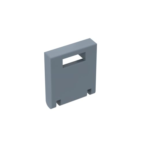 Gobricks 4345 Ornamente-Box, 2 x 2 x 2 [Hohlnieten], 50 Stück, GDS-1502, kompatibel mit Lego-Bausteinen, Farbe: Sandblau 054 von XYEIUGO