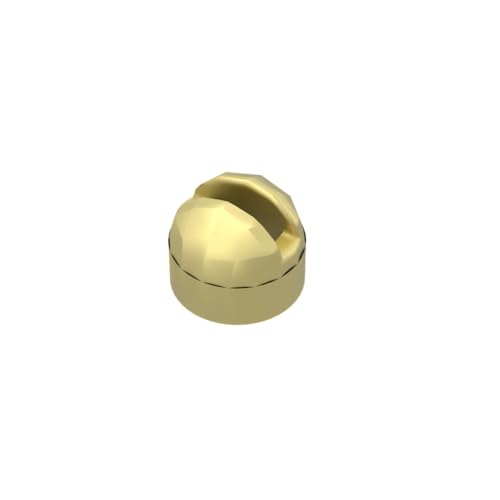 Gobricks 4592 Ornamente, Hebel, kleine Basis, 50 Stück, GDS-1316, kompatibel mit Lego-Bausteinen, Farbe: Chrom, Gold 037 Gobricks 4592 Ornamente, Hebel, kleine Basis, 50 Stück, GDS-1316, kompatibel mit Lego-Bausteinen, Farbe: Chrom, Gold 037 von XYEIUGO
