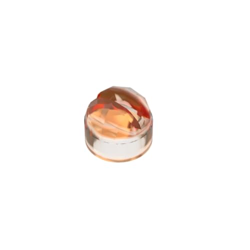 Gobricks 4592 Ornamente, Hebel, kleine Basis, 50 Stück, GDS-1316, kompatibel mit Lego-Bausteinen, Farbe: Trans Orange 120 Gobricks 4592 Ornamente, Hebel, kleine Basis, 50 Stück, GDS-1316, kompatibel mit Lego-Bausteinen, Farbe: Trans Orange 120 von XYEIUGO