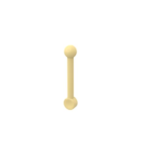 Gobricks 4593 Ornamente, Hebel, klein, 50 Stück, GDS-1317, kompatibel mit Lego-Bausteinen, Farbe: Hellgelb 029 Gobricks 4593 Ornamente, Hebel, klein, 50 Stück, GDS-1317, kompatibel mit Lego-Bausteinen, Farbe: Hellgelb 029 von XYEIUGO