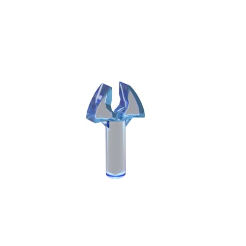 Gobricks 48729 GDS-1000 Dekorationselemente Stange 1L mit Clip 50 Stücke Kompatibel mit Lego-Steinen Farbe:Leuchtblau 150 Gobricks 48729 GDS-1000 Dekorationselemente Stange 1L mit Clip 50 Stücke Kompatibel mit Lego-Steinen Farbe:Leuchtblau 150 von XYEIUGO