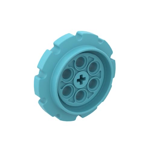 Gobricks 57519 Rad Technic Tread Ritzel Rad, groß, 10 Stück, GDS-1226, kompatibel mit Lego Bausteinen, Farbe: Medium Azurblau 046 Gobricks 57519 Rad Technic Tread Ritzel Rad, groß, 10 Stück, GDS-1226, kompatibel mit Lego Bausteinen, Farbe: Medium Azurblau 046 von XYEIUGO