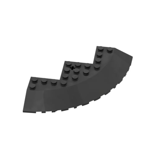 Gobricks 58846 Runder Ziegelstein, 25,4 x 25,4 cm, abgerundete Ecken, abgeschrägte Ziegelsteine, 10 Stück, GDS-1223, kompatibel mit Lego-Bausteinen, Farbe: Schwarz 080 Gobricks 58846 Runder Ziegelstein, 25,4 x 25,4 cm, abgerundete Ecken, abgeschrägte Ziegelsteine, 10 Stück, GDS-1223, kompatibel mit Lego-Bausteinen, Farbe: Schwarz 080 von XYEIUGO
