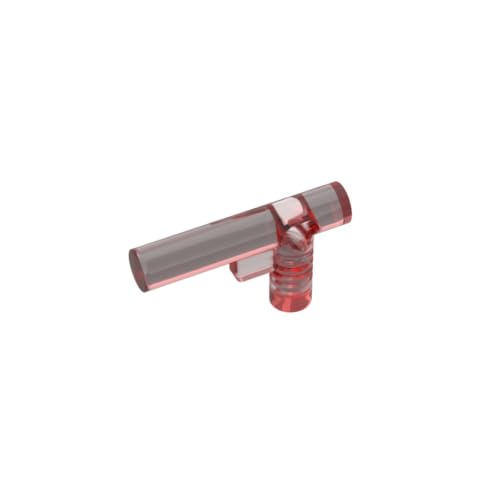 Gobricks 60849 Props Ausrüstung, Schlauchtülle/Pistole mit seitlichem Schnurloch, vereinfacht, 50 Stück, GDS-1311, kompatibel mit Lego Bausteinen, Farbe: Trans Red 110 Gobricks 60849 Props Ausrüstung, Schlauchtülle/Pistole mit seitlichem Schnurloch, vereinfacht, 50 Stück, GDS-1311, kompatibel mit Lego Bausteinen, Farbe: Trans Red 110 von XYEIUGO