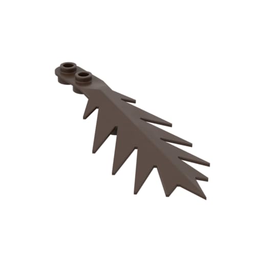 Gobricks 6148 Ornamente Pflanze, Palmblatt, klein, 50 Stück, GDS-1440, kompatibel mit Lego Bausteinen, Farbe: Dunkelbraun 082 Gobricks 6148 Ornamente Pflanze, Palmblatt, klein, 50 Stück, GDS-1440, kompatibel mit Lego Bausteinen, Farbe: Dunkelbraun 082 von XYEIUGO