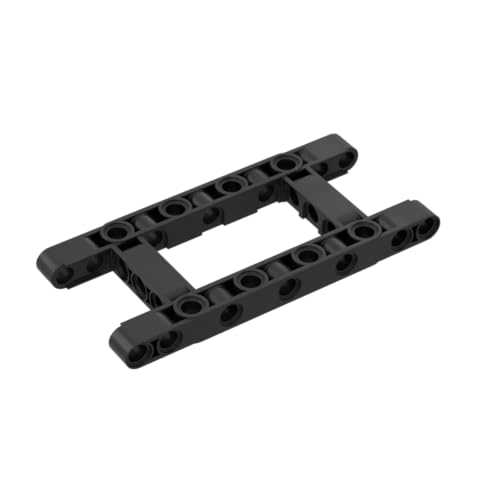 Gobricks 64178 Schaftbolzenverbindung, Technikbalken, 5 x 11, offener Mittelrahmen, dick, 10 Stück, GDS-1001, kompatibel mit Lego-Bausteinen, Farbe: Schwarz 080 Gobricks 64178 Schaftbolzenverbindung, Technikbalken, 5 x 11, offener Mittelrahmen, dick, 10 Stück, GDS-1001, kompatibel mit Lego-Bausteinen, Farbe: Schwarz 080 von XYEIUGO