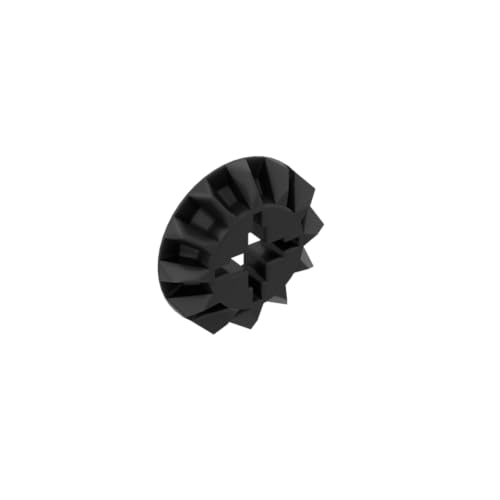 Gobricks 6589 Gear Technic Gear 12 Zähne Schrägung, 50 Stück, GDS-1101, kompatibel mit Lego Bausteinen, Farbe: Schwarz 080 Gobricks 6589 Gear Technic Gear 12 Zähne Schrägung, 50 Stück, GDS-1101, kompatibel mit Lego Bausteinen, Farbe: Schwarz 080 von XYEIUGO