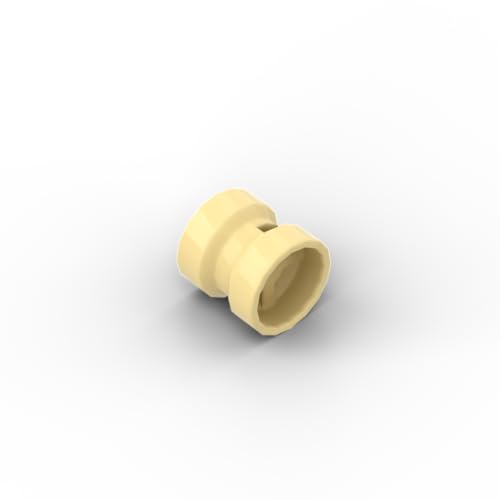 Gobricks 74967 Rad, 8 x 9 mm, Nabe, 20 Stück, GDS-90277, kompatibel mit Lego-Bausteinen, Farbe: Hellgelb 029 von XYEIUGO