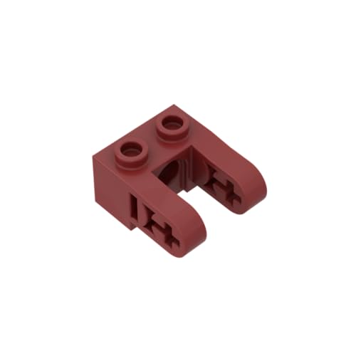 Gobricks 85943 Technik Brick Technic Brick 1x2 mit Loch und Dual Beam Erweiterungen, 50 Stück GDS-1073 Kompatibel mit Lego Bausteinen, Farbe:Dunkelrot 014 Gobricks 85943 Technik Brick Technic Brick 1x2 mit Loch und Dual Beam Erweiterungen, 50 Stück GDS-1073 Kompatibel mit Lego Bausteinen, Farbe:Dunkelrot 014 von XYEIUGO