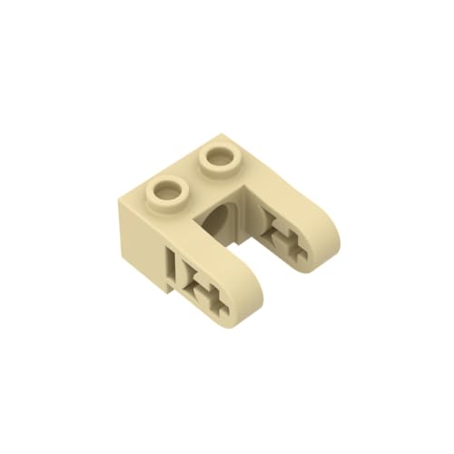 Gobricks 85943 Technik Brick Technic Brick 1x2 mit Loch und Dual Beam Erweiterungen, 50 Stück GDS-1073 Kompatibel mit Lego Bausteinen, Farbe:Tan 031 Gobricks 85943 Technik Brick Technic Brick 1x2 mit Loch und Dual Beam Erweiterungen, 50 Stück GDS-1073 Kompatibel mit Lego Bausteinen, Farbe:Tan 031 von XYEIUGO
