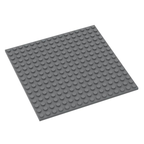 Gobricks 91405 Fundamentplatte, 16 x 16, 10 Stück, GDS-530, kompatibel mit Lego-Bausteinen, Farbe: Dunkelbläulich-Grau, 072 Gobricks 91405 Fundamentplatte, 16 x 16, 10 Stück, GDS-530, kompatibel mit Lego-Bausteinen, Farbe: Dunkelbläulich-Grau, 072 von XYEIUGO