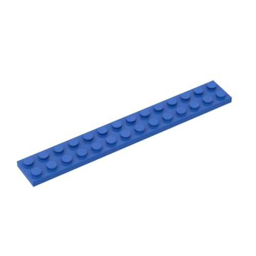 Gobricks 91988 Fundamentplatte Platte 2 x 14 10 Stück GDS-516 Kompatibel mit Lego Bausteinen, Farbe:Blau 050 Gobricks 91988 Fundamentplatte Platte 2 x 14 10 Stück GDS-516 Kompatibel mit Lego Bausteinen, Farbe:Blau 050 von XYEIUGO