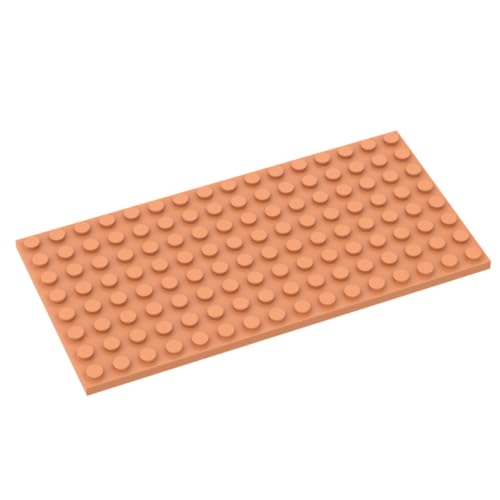 Gobricks 92438 Fundamentplatte, 8 x 16, 10 Stück, GDS-529, kompatibel mit Lego-Bausteinen, Farbe: Fleischfarbe 038 Gobricks 92438 Fundamentplatte, 8 x 16, 10 Stück, GDS-529, kompatibel mit Lego-Bausteinen, Farbe: Fleischfarbe 038 von XYEIUGO