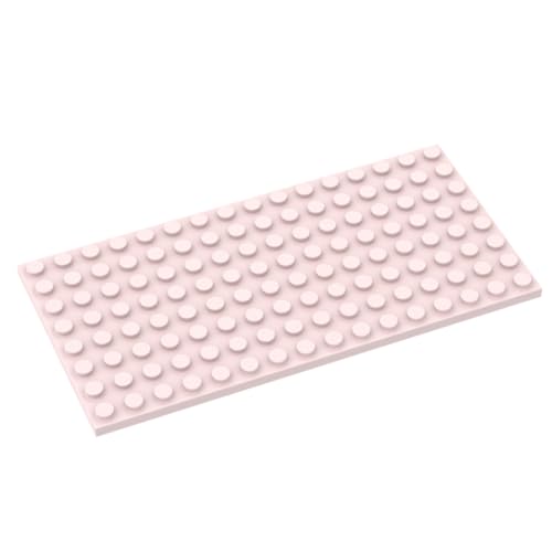 Gobricks 92438 Fundamentplatte, 8 x 16, 10 Stück, GDS-529, kompatibel mit Lego Bausteinen, Farbe: Hellrosa 017 Gobricks 92438 Fundamentplatte, 8 x 16, 10 Stück, GDS-529, kompatibel mit Lego Bausteinen, Farbe: Hellrosa 017 von XYEIUGO