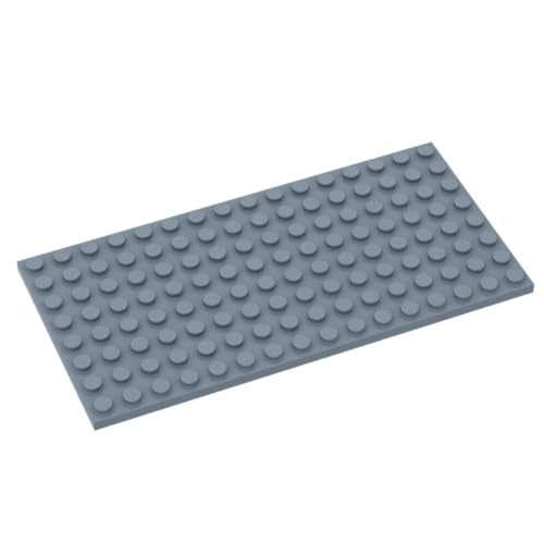 Gobricks 92438 Fundamentplatte, 8 x 16, 10 Stück, GDS-529, kompatibel mit Lego Bausteinen, Farbe: Sandblau 054 Gobricks 92438 Fundamentplatte, 8 x 16, 10 Stück, GDS-529, kompatibel mit Lego Bausteinen, Farbe: Sandblau 054 von XYEIUGO