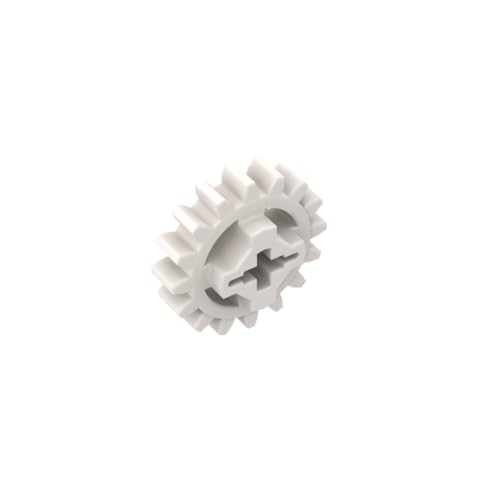 Gobricks 94925 Gear Technic Gear 16 Zähne verstärkt 50 Stück GDS-1097 Kompatibel mit Lego Bausteinen, Farbe:Weiß 090 Gobricks 94925 Gear Technic Gear 16 Zähne verstärkt 50 Stück GDS-1097 Kompatibel mit Lego Bausteinen, Farbe:Weiß 090 von XYEIUGO