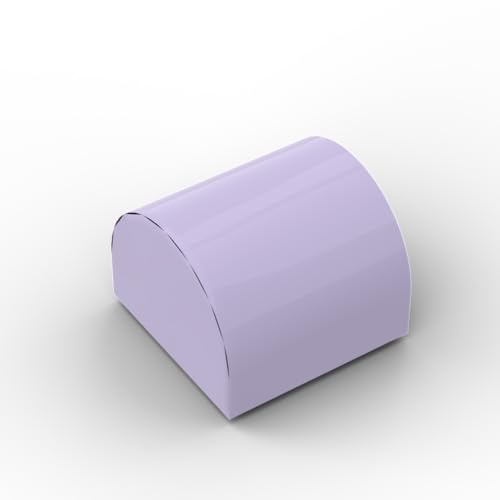 Gobricks Bogenziegel, 1 x 3, ohne Nieten, umgekehrt, glatte Fliese, 50 Stück, kompatibel mit Lego GDS-M255 49307, klassisches Bulk-Spielzeug, MOC, Farbe: Lavendel 325 Gobricks Bogenziegel, 1 x 3, ohne Nieten, umgekehrt, glatte Fliese, 50 Stück, kompatibel mit Lego GDS-M255 49307, klassisches Bulk-Spielzeug, MOC, Farbe: Lavendel 325 von XYEIUGO