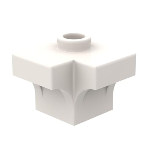 Gobricks Bogenziegel, 2 x 2 gewölbte Eckwandfliesen, 50 Stück, kompatibel mit Lego GDS-90079 38585, klassisches Bulk-Spielzeug, MOC, Farbe: Weiß 1 Gobricks Bogenziegel, 2 x 2 gewölbte Eckwandfliesen, 50 Stück, kompatibel mit Lego GDS-90079 38585, klassisches Bulk-Spielzeug, MOC, Farbe: Weiß 1 von XYEIUGO