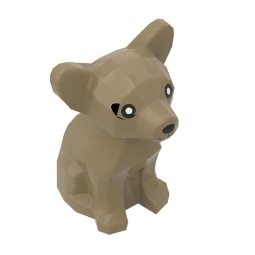 Gobricks Chihuahua-Welpe, 10 Stück, kompatibel mit Lego GDS-M1262 12888, klassisches Bulk-Spielzeug, MOC, Farbe: Dunkelbraun 138 Gobricks Chihuahua-Welpe, 10 Stück, kompatibel mit Lego GDS-M1262 12888, klassisches Bulk-Spielzeug, MOC, Farbe: Dunkelbraun 138 von XYEIUGO
