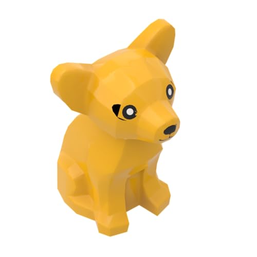Gobricks Chihuahua-Welpe, 10 Stück, kompatibel mit Lego GDS-M1262 12888, klassisches Bulk-Spielzeug, MOC, Farbe: Hellorange 191 Gobricks Chihuahua-Welpe, 10 Stück, kompatibel mit Lego GDS-M1262 12888, klassisches Bulk-Spielzeug, MOC, Farbe: Hellorange 191 von XYEIUGO