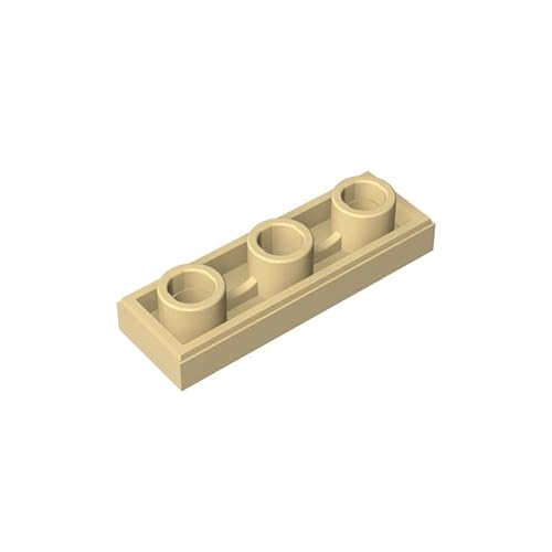 Gobricks Foundation-Platte, Mittelteil, 50 Stück, kompatibel mit Lego GDS-M258 35459, klassisches Bulk-Spielzeug, MOC, Farbe: Hellbraun 5 von XYEIUGO