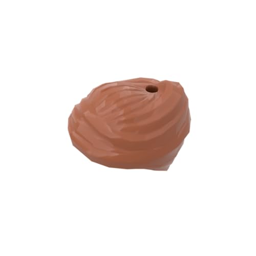 Gobricks Frisur 19 Mini-Perücke, 20 Stück, kompatibel mit Lego 99240 GDS-2173, klassisches Bulk-Spielzeug, MOC, Farbe: Dunkelorange 38 Gobricks Frisur 19 Mini-Perücke, 20 Stück, kompatibel mit Lego 99240 GDS-2173, klassisches Bulk-Spielzeug, MOC, Farbe: Dunkelorange 38 von XYEIUGO