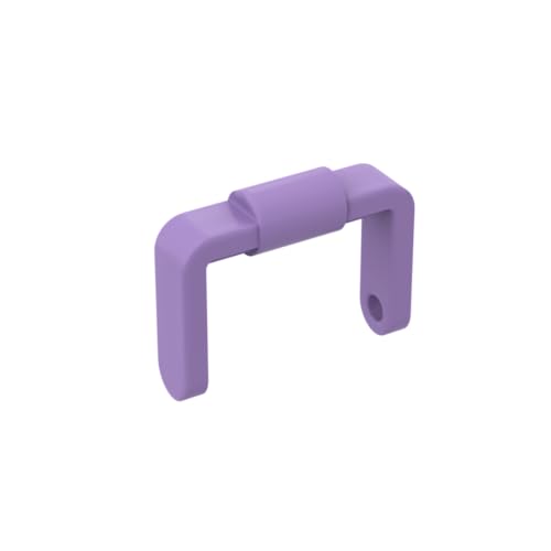 Gobricks GDS-2077 Eimer, 1 x 1 x 1 Griff, 50 Stück, kompatibel mit Lego Toy 95344, DIY-Teilen und MOC-Komponenten für große Ziegelmarken, Farbe: Medium Lavender 324 Gobricks GDS-2077 Eimer, 1 x 1 x 1 Griff, 50 Stück, kompatibel mit Lego Toy 95344, DIY-Teilen und MOC-Komponenten für große Ziegelmarken, Farbe: Medium Lavender 324 von XYEIUGO
