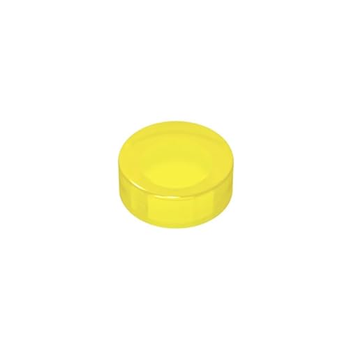 Gobricks GDS-612 Runde Fliese,1x1,100 Stück,kompatibel mit Lego 35381,98138,35380,DIY-Teile und MOC-Komponenten für große Ziegelmarken,Farbe: Trans Yellow 44 Gobricks GDS-612 Runde Fliese,1x1,100 Stück,kompatibel mit Lego 35381,98138,35380,DIY-Teile und MOC-Komponenten für große Ziegelmarken,Farbe: Trans Yellow 44 von XYEIUGO