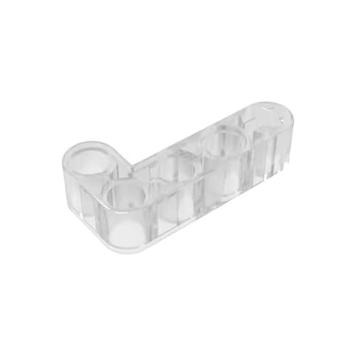 Gobricks GDS-671 Technic Beam 2x4 L-Form, dick, 50 Stück, kompatibel mit Lego 32140 42137, DIY-Teile und MOC-Komponenten für große Ziegelmarken, Farbe: Transparent 40 von XYEIUGO