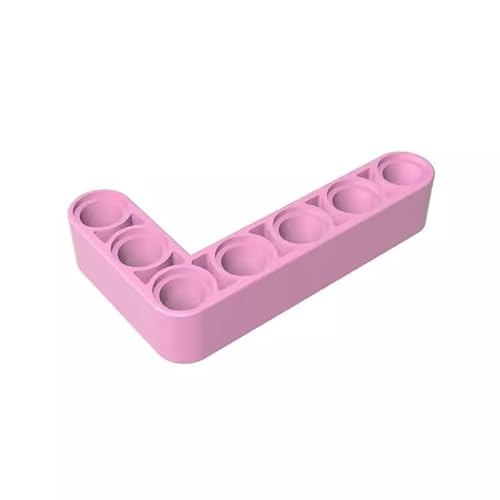 Gobricks GDS-675 Technic Beam 3x5 L-Form, dick, 50 Stück, kompatibel mit Lego 325526, DIY-Teilen und MOC-Komponenten für große Ziegelmarken, Farbe: Hellrosa 222 Gobricks GDS-675 Technic Beam 3x5 L-Form, dick, 50 Stück, kompatibel mit Lego 325526, DIY-Teilen und MOC-Komponenten für große Ziegelmarken, Farbe: Hellrosa 222 von XYEIUGO