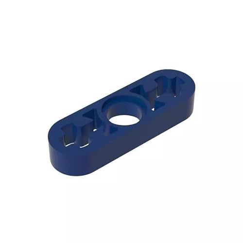 Gobricks GDS-689 Technic Beam 1x3 dünn, 50 Stück, kompatibel mit Lego 6632 65123, DIY-Teile und MOC-Komponenten für große Ziegelmarken, Farbe: Dunkelblau 140 von XYEIUGO