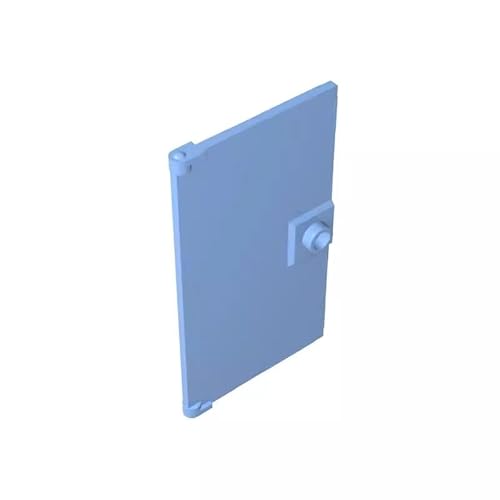 GDS-763 Tür, 1x4x6, glatt mit quadratischem Griff, Sockel, 1 Stück, kompatibel mit Lego, 60596 DIY-Teile und MOC-Komponenten für große Ziegelmarken, Farbe: Hellblau 212 GDS-763 Tür, 1x4x6, glatt mit quadratischem Griff, Sockel, 1 Stück, kompatibel mit Lego, 60596 DIY-Teile und MOC-Komponenten für große Ziegelmarken, Farbe: Hellblau 212 von XYEIUGO