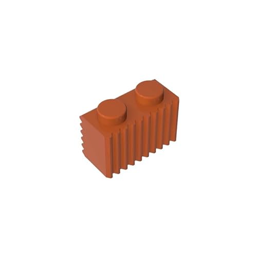 Gobricks GDS-797 Brick Special 1x2 mit Grill, 50 Stück, kompatibel mit Lego 2877 4210636, DIY-Teile und MOC-Komponenten für große Ziegelmarken, Farbe: Dunkelorange 38 Gobricks GDS-797 Brick Special 1x2 mit Grill, 50 Stück, kompatibel mit Lego 2877 4210636, DIY-Teile und MOC-Komponenten für große Ziegelmarken, Farbe: Dunkelorange 38 von XYEIUGO