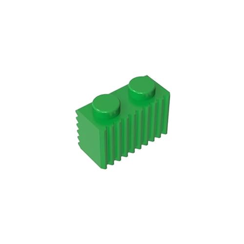 Gobricks GDS-797 Brick Special 1x2 mit Grill, 50 Stück, kompatibel mit Lego 2877 4210636, DIY-Teile und MOC-Komponenten für große Ziegelmarken, Farbe: Hellgrün 37 Gobricks GDS-797 Brick Special 1x2 mit Grill, 50 Stück, kompatibel mit Lego 2877 4210636, DIY-Teile und MOC-Komponenten für große Ziegelmarken, Farbe: Hellgrün 37 von XYEIUGO
