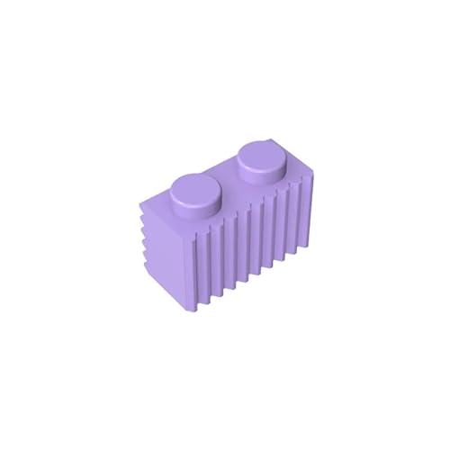 Gobricks GDS-797 Brick Special 1x2 mit Grill, 50 Stück, kompatibel mit Lego 2877 4210636, DIY-Teile und MOC-Komponenten für große Ziegelmarken, Farbe: Lavendel 325 Gobricks GDS-797 Brick Special 1x2 mit Grill, 50 Stück, kompatibel mit Lego 2877 4210636, DIY-Teile und MOC-Komponenten für große Ziegelmarken, Farbe: Lavendel 325 von XYEIUGO