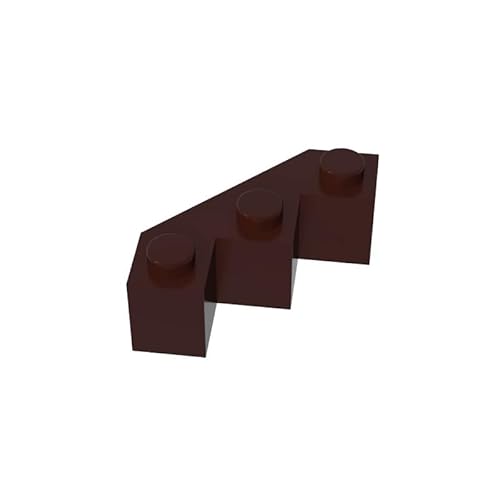 GDS-862 Keil,3x3 Facetten,10 Stück,kompatibel mit Lego 2462,4582257,4211718,DIY-Teile und MOC-Komponenten für große Ziegelmarken,Farbe: Dunkelbraun 308 GDS-862 Keil,3x3 Facetten,10 Stück,kompatibel mit Lego 2462,4582257,4211718,DIY-Teile und MOC-Komponenten für große Ziegelmarken,Farbe: Dunkelbraun 308 von XYEIUGO