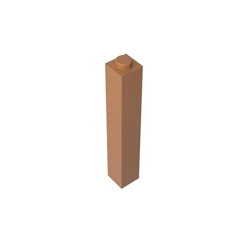 Gobricks GDS-866 Baustein 1 x 1 x 5 mit blockiertem, offenem oder hohlen Bolzen, 10 Stück, kompatibel mit Lego 2453 4112980, DIY-Teile und MOC-Komponenten für große Ziegelmarken, Farbe: Gobricks GDS-866 Baustein 1 x 1 x 5 mit blockiertem, offenem oder hohlen Bolzen, 10 Stück, kompatibel mit Lego 2453 4112980, DIY-Teile und MOC-Komponenten für große Ziegelmarken, Farbe: von XYEIUGO