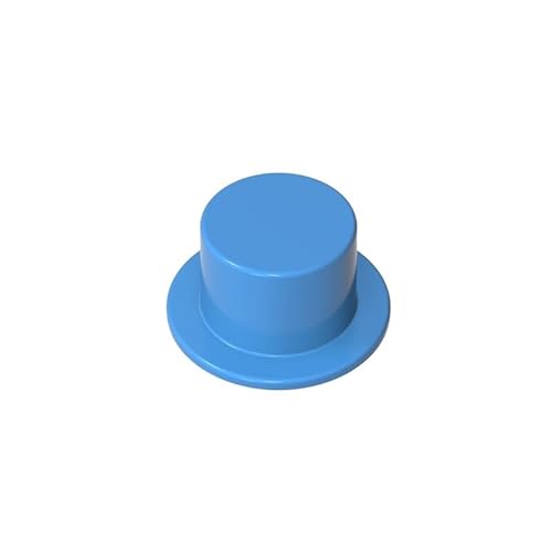 Gobricks Kopfbedeckung, Gentleman's Topper, kompatibel mit Lego 3878 GDS-M100, klassisches Spielzeug, MOC, Farbe: Mittelblau, 102 Gobricks Kopfbedeckung, Gentleman's Topper, kompatibel mit Lego 3878 GDS-M100, klassisches Spielzeug, MOC, Farbe: Mittelblau, 102 von XYEIUGO