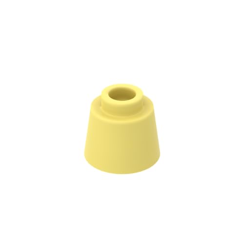 Gobricks Kopfbedeckungsbehälter, Geschirr, 50 Stück, kompatibel mit Lego GDS-M239 85975, klassisches Bulk-Spielzeug, MOC, Farbe: Hellgelb 226 Gobricks Kopfbedeckungsbehälter, Geschirr, 50 Stück, kompatibel mit Lego GDS-M239 85975, klassisches Bulk-Spielzeug, MOC, Farbe: Hellgelb 226 von XYEIUGO