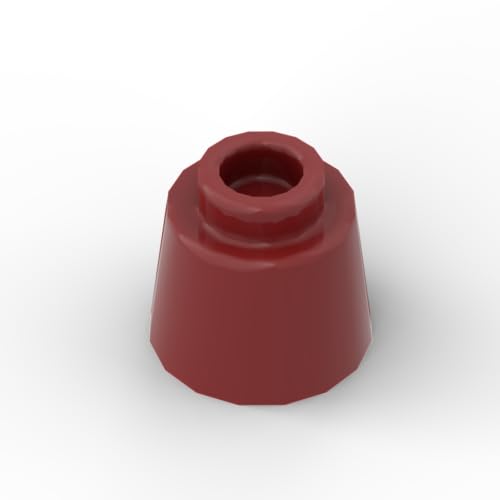 Gobricks Kopfbedeckungsbehälter, Geschirr, 50 Stück, kompatibel mit Lego GDS-M239 85975, klassisches Spielzeug, MOC, Farbe: Dunkelrot 154 Gobricks Kopfbedeckungsbehälter, Geschirr, 50 Stück, kompatibel mit Lego GDS-M239 85975, klassisches Spielzeug, MOC, Farbe: Dunkelrot 154 von XYEIUGO