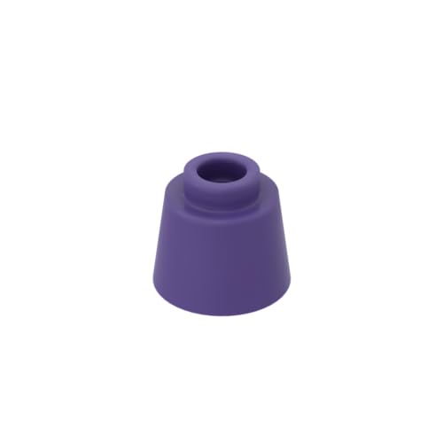 Gobricks Kopfbedeckungsbehälter, Geschirr, 50 Stück, kompatibel mit Lego GDS-M239 85975, klassisches Spielzeug, MOC, Farbe: Dunkelviolett 268 Gobricks Kopfbedeckungsbehälter, Geschirr, 50 Stück, kompatibel mit Lego GDS-M239 85975, klassisches Spielzeug, MOC, Farbe: Dunkelviolett 268 von XYEIUGO
