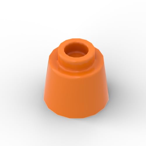 Gobricks Kopfbedeckungsbehälter, Geschirr, 50 Stück, kompatibel mit Lego GDS-M239 85975, klassisches Spielzeug, MOC, Farbe: Orange 106 Gobricks Kopfbedeckungsbehälter, Geschirr, 50 Stück, kompatibel mit Lego GDS-M239 85975, klassisches Spielzeug, MOC, Farbe: Orange 106 von XYEIUGO