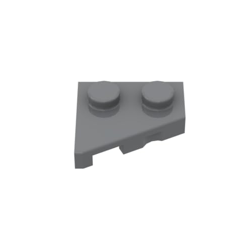 Gobricks Kreisplatte, 50 Stück, 50 Stück, kompatibel mit Lego GDS-M228, klassisches Bulk-Spielzeug, MOC, Farbe: Dunkelbläulich-Grau, 199 von XYEIUGO